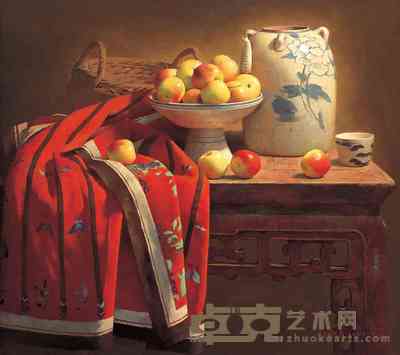 江东存 静物 70×80cm